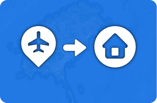 Airport to accommodation luggage service in Ibiza