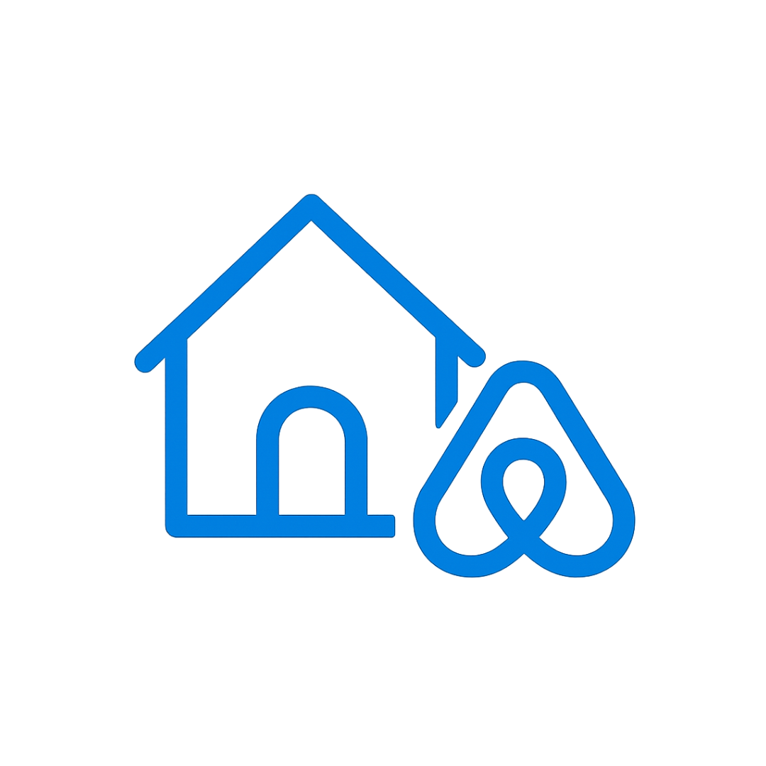 Airbnb & Short-Term Rentals Icon