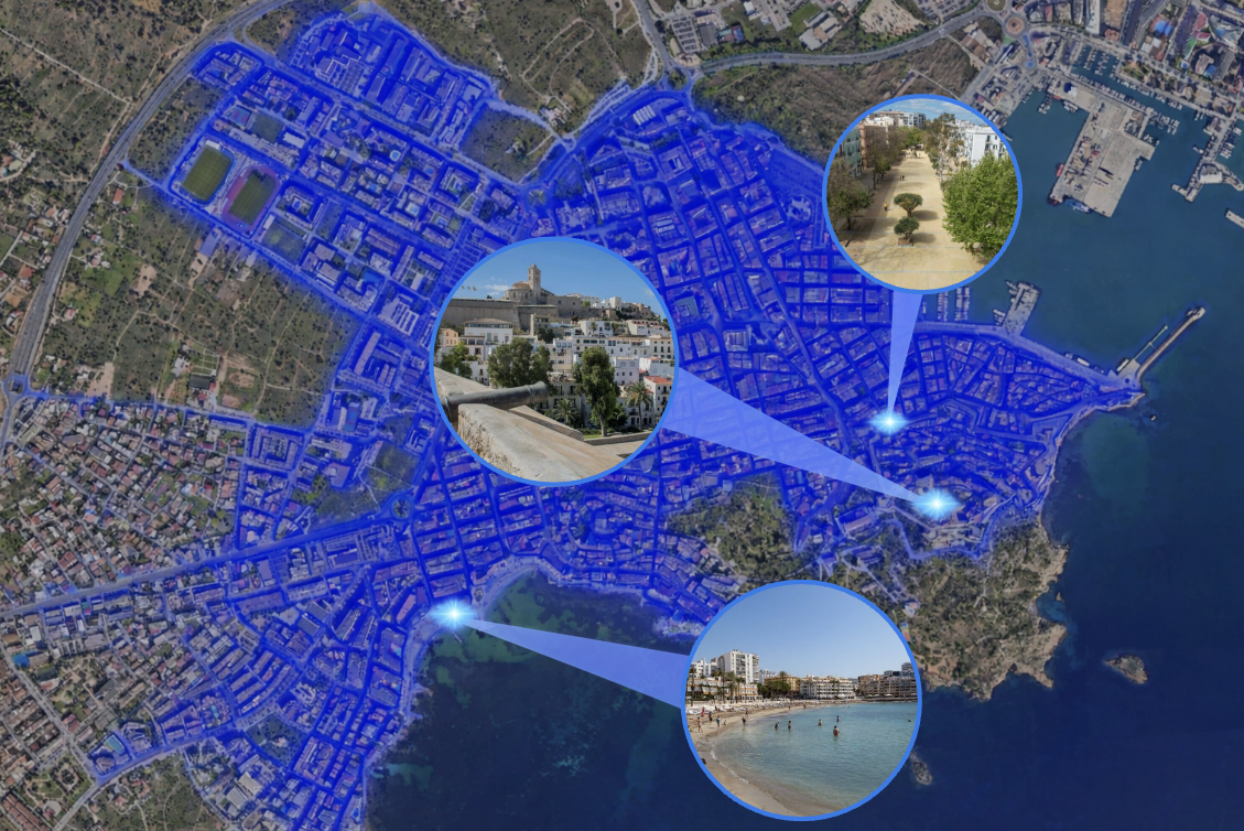 Ibiza Port luggage pickup and delivery meeting areas