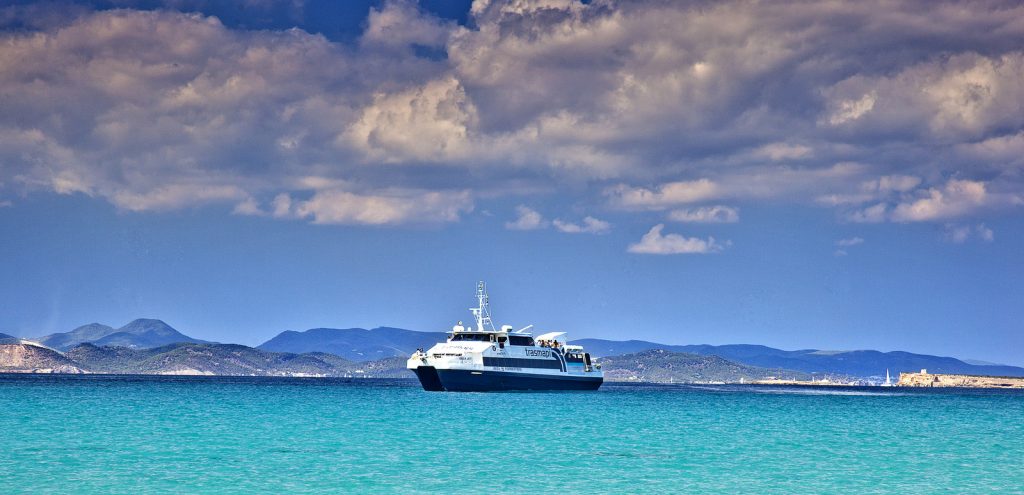 Formentera turquoise waters